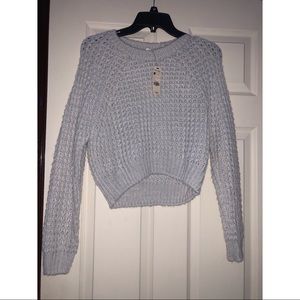 Garage clothing marled grey sweater
